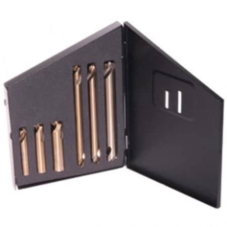 Knkut Cobalt Spot Weld Drill Bit Set - 6 Piece KW6KK3-SW